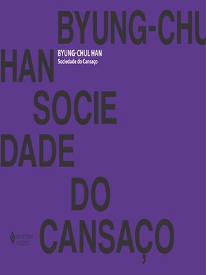 cover image of Sociedade do cansaço (resumo)
